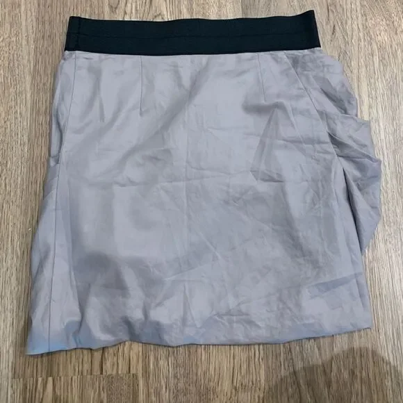 Elizabeth and James Draped Skirt Smokey Lilac size 8 - Picture 5 of 6